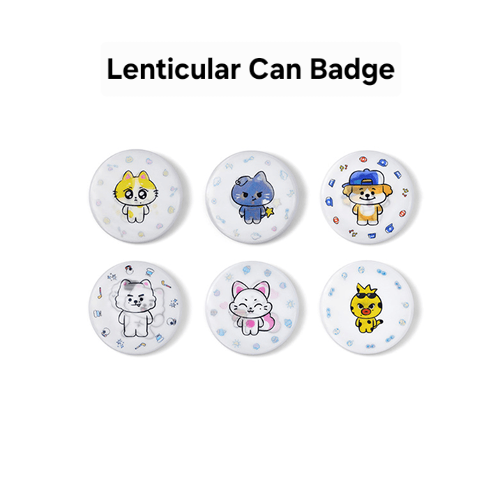 ENHYPEN ENCHIN OFFICIAL MERCH Lenticular Can Badge