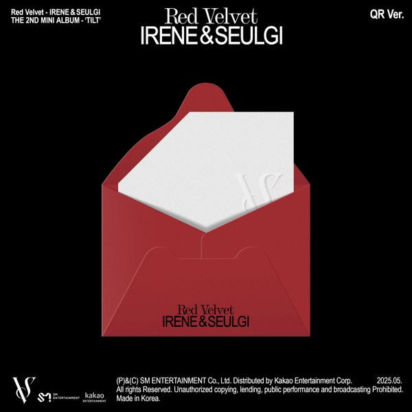 RED VELVET IRENE & SEULGI - TILT 2nd Mini Album QR Ver