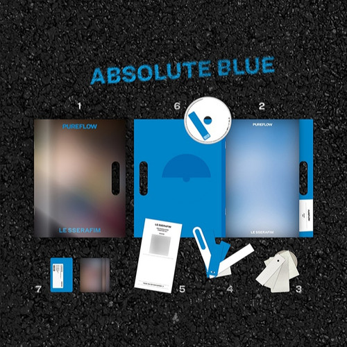 Set - LE SSERAFIM 2nd Studio Album 'PUREFLOW' pt.1 (COMPACT Ver