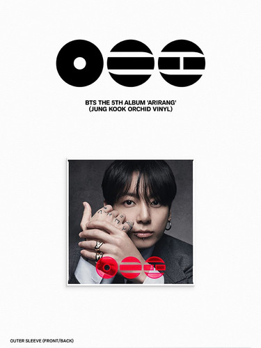 BTS 'ARIRANG' (Standard Vinyl) â Jungkook Orchid Vinyl BTS 'ARIRANG' (Standard Vinyl) â Jungkook Orchid Vinyl