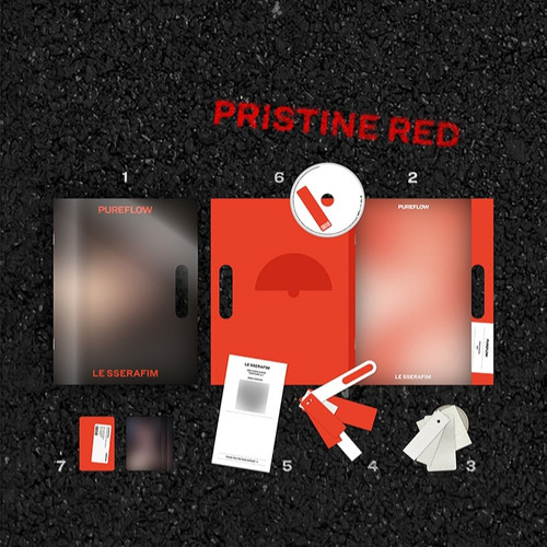 Set - LE SSERAFIM 2nd Studio Album 'PUREFLOW' pt.1 (COMPACT Ver