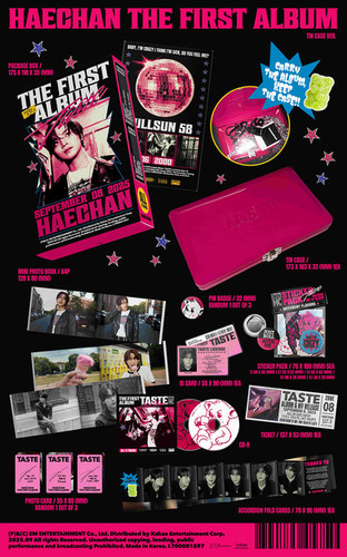 HAECHAN 1st Album - TASTE (Tin Case Ver.) CD | KPOPINDIAMERCH
