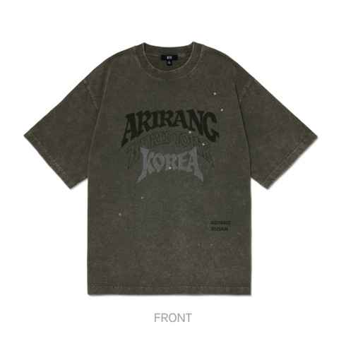 新品　BTS ARIRANG アリラン 日本限定Tシャツ ブラウン Mサイズ BTS ARIRANG WORLD TOUR OFFICIAL S/S T-SHIRT (KOREA Ver