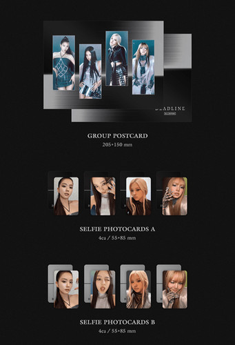 BLACKPINK 3rd Mini Album – DEADLINE (GRAY Ver.) | KPOPINDIAMERCH
