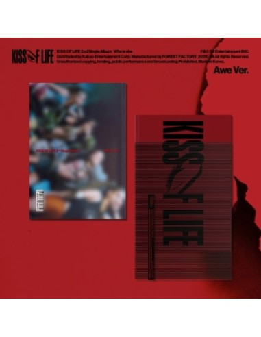 KISS OF LIFE 2nd Single Album 'Who is she' (Awe Ver.) | KPOPINDIAMERCH