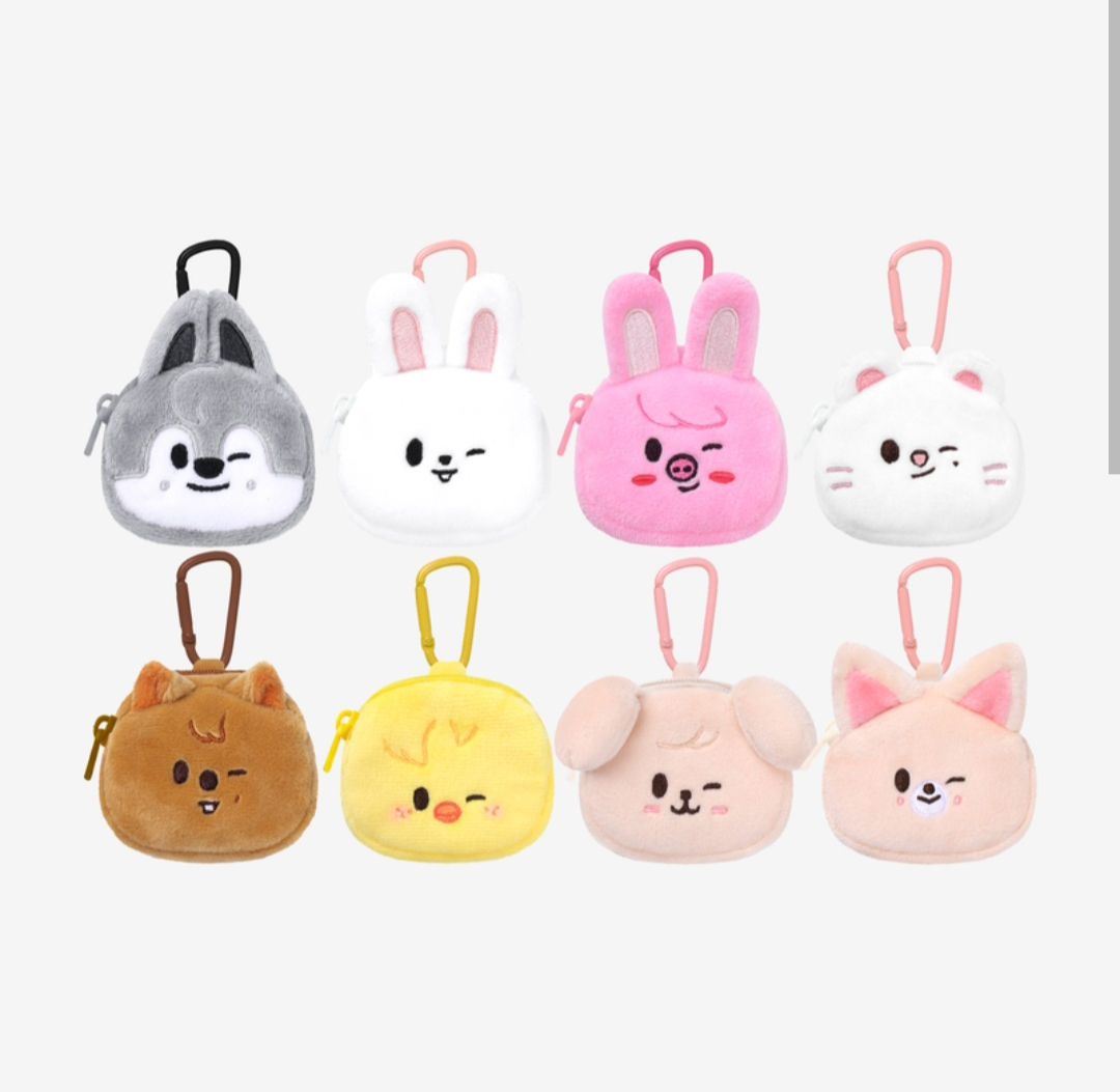 Stray Kids Run it seoul goods – SKZOO Mini Backpack Keyring