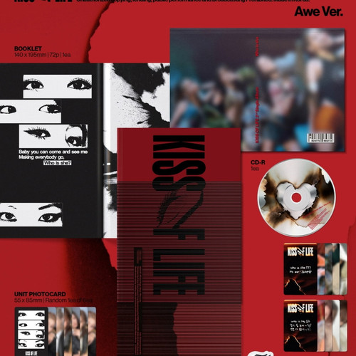 KISS OF LIFE 2nd Single Album 'Who is she' (Awe Ver.) | KPOPINDIAMERCH