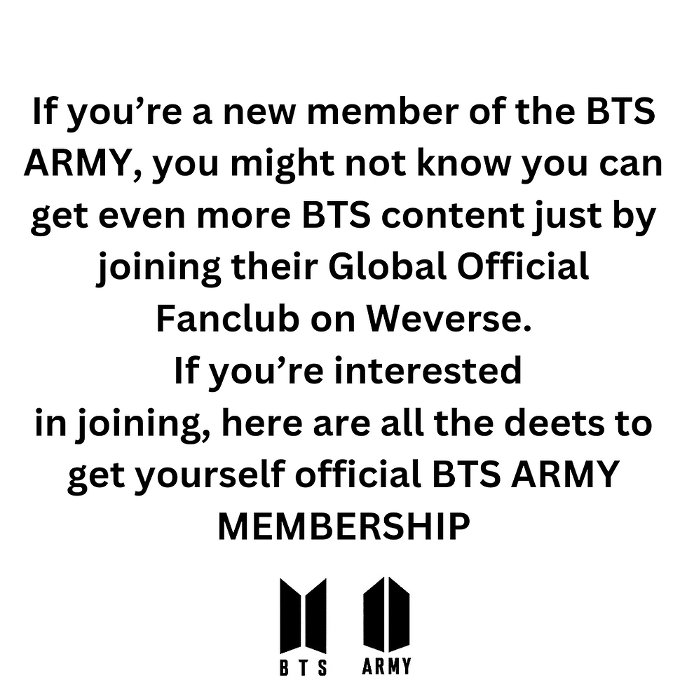 Thumbnail: BTS ARMY GLOBAL OFFICIAL FANCLUB MEMBERSHIP (DIGITAL MEMBERSHIP CARD)