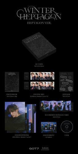 GOT7 CD＆グッズ まとめ売り 27点 GOT7 - WINTER HEPTAGON 13th Mini Album | KPOPINDIAMERCH