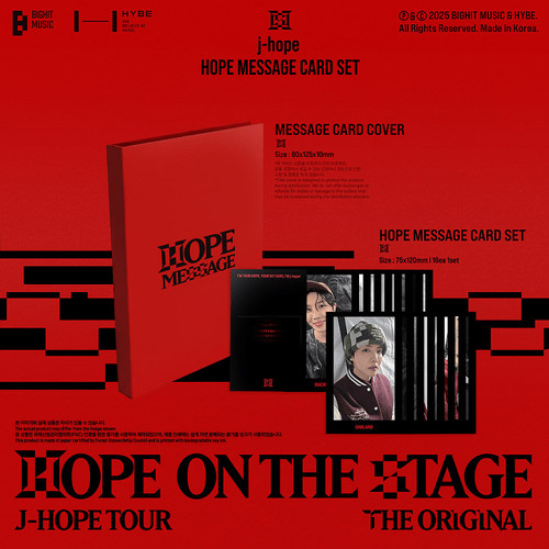 HOPE ON THE STAGE THE ORIGINAL 新品 シュリンク付 J-HOPE Tour 'HOPE ON THE STAGE' The Original SET | KPOPINDIAMERCH