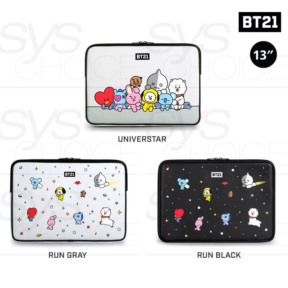 BT21 x Monopoly - PU Laptop Sleeve 13"