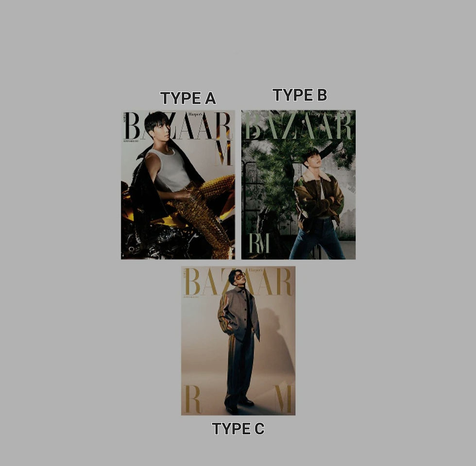 RM for Harper’s Bazaar Korea – September 2025