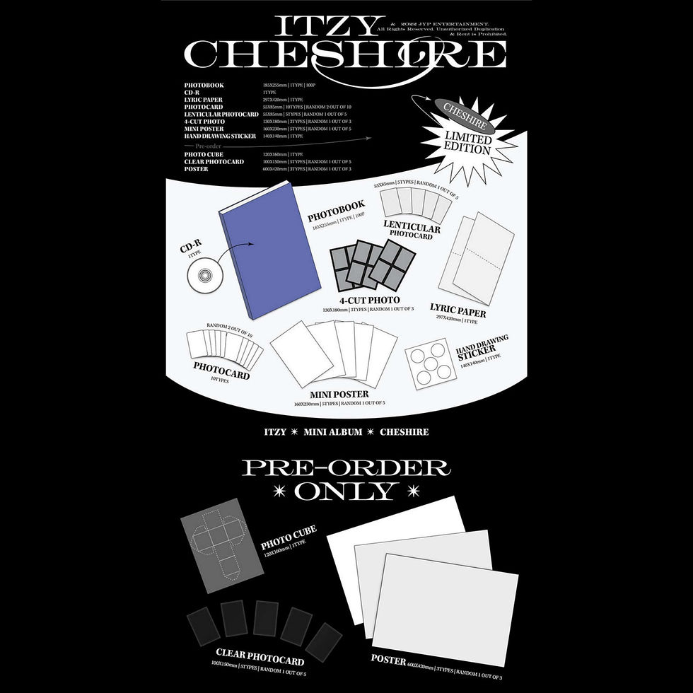 Thumbnail: ITZY Album - CHESHIRE Limited Edition