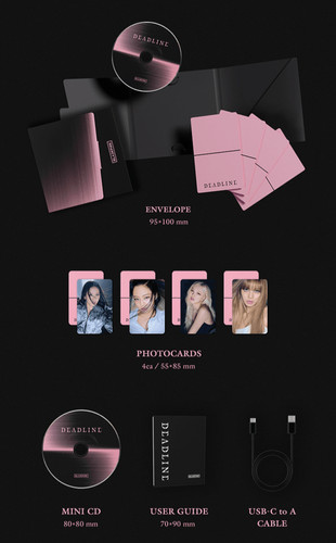 BLACKPINK 3rd Mini Album – DEADLINE (MOOD LIGHT Ver.) | KPOPINDIAMERCH