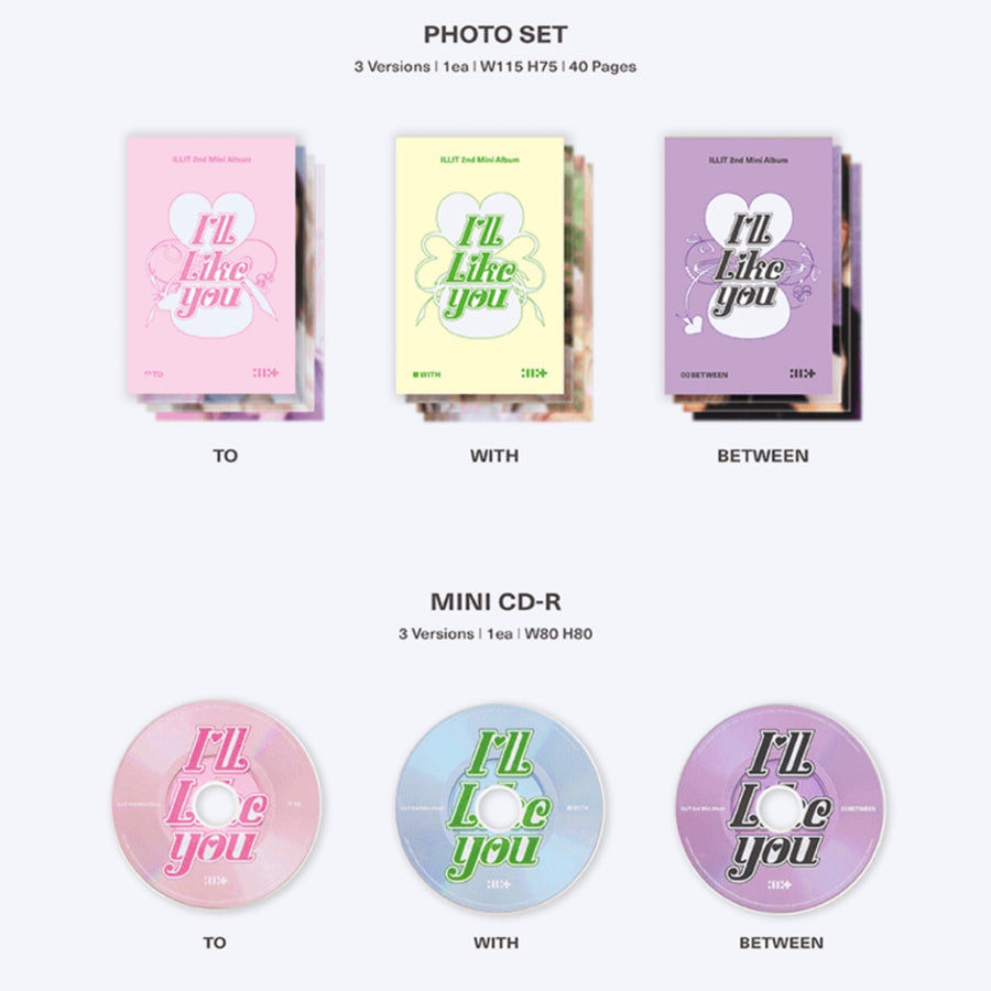 Thumbnail: ILLIT - I'LL LIKE YOU 2nd Mini Album (GLLIT Ver)
