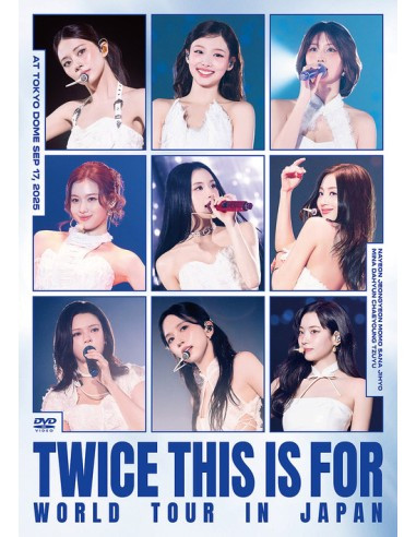 TWICE THIS IS FOR 国立/ READY TO BE 日産 SET Japanese Edition] TWICE [THIS IS FOR] WORLD TOUR IN JAPAN Blu-ray