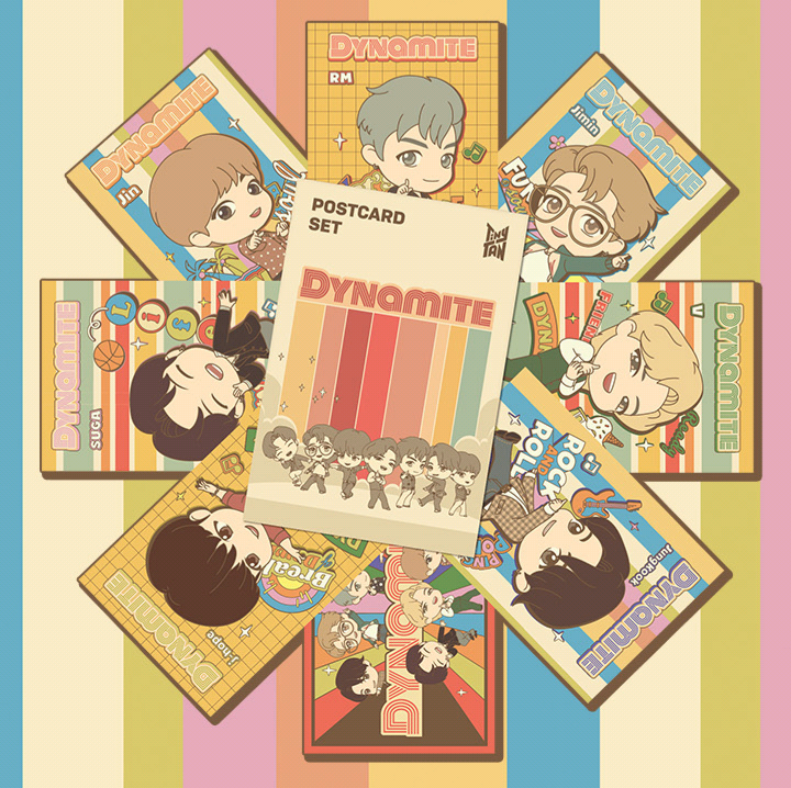 TinyTAN Dynamite Goods- Postcard Se