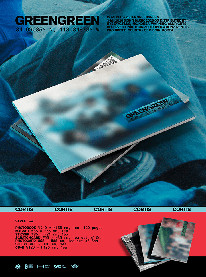 Thumbnail: CORTIS – The 2nd EP [GREENGREEN] PHOTOBOOK VER SET VER