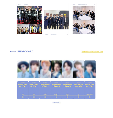 BTS MEMORIES OF 2021 DVD | KPOPINDIAMERCH