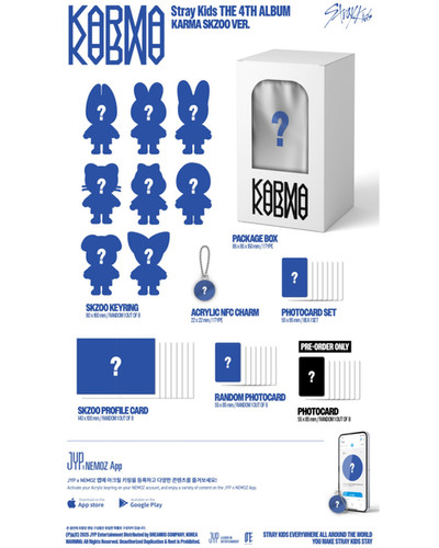 Stray kids karma skzoo ver | KPOPINDIAMERCH Stray kids karma skzoo ver | KPOPINDIAMERCH