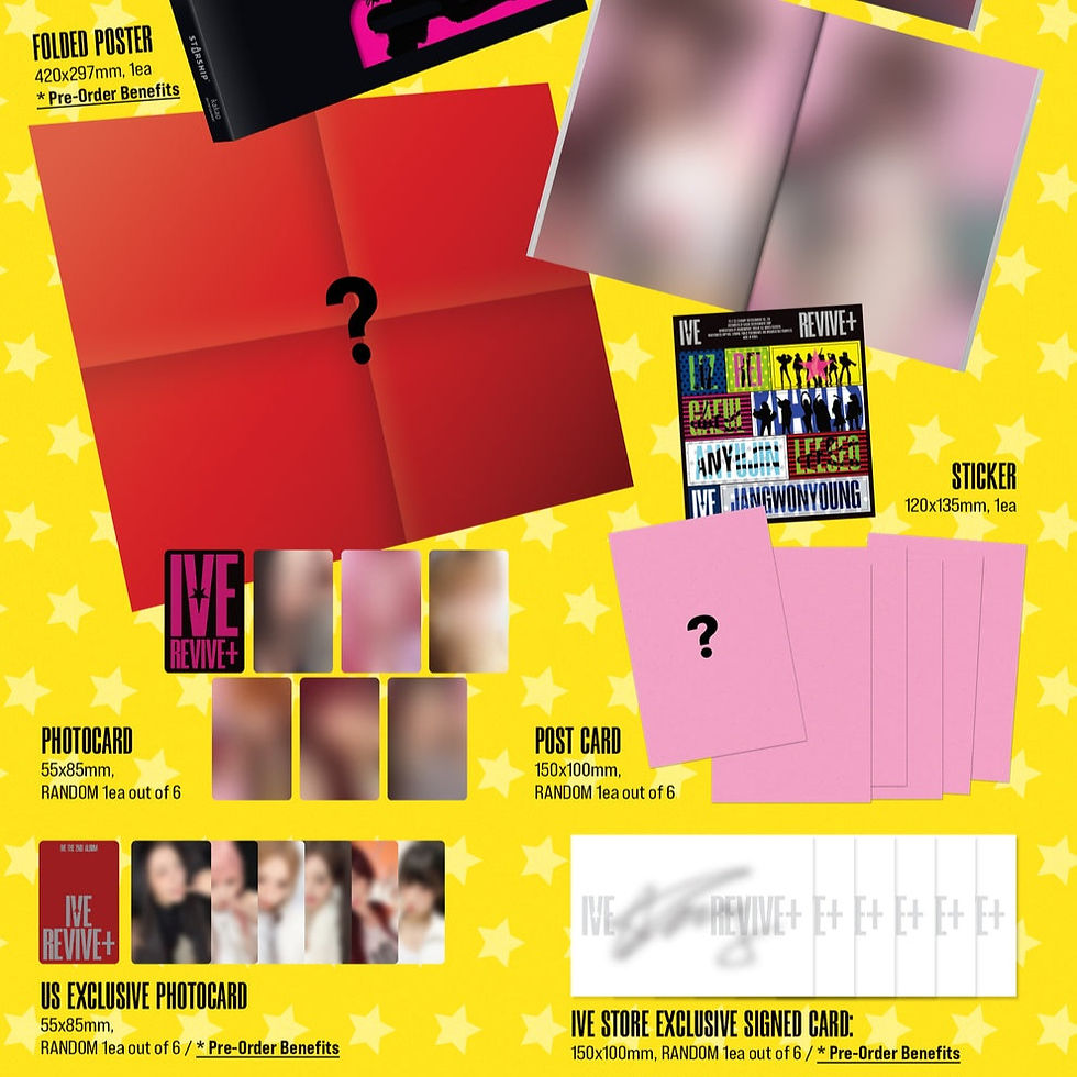 Thumbnail: IVE 2nd Album – REVIVE+ (Random Ver.) CD