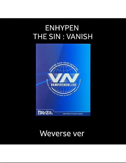 ENHYPEN 7th Mini Album – THE SIN : VANISH Weverse ver | KPOPINDIAMERCH