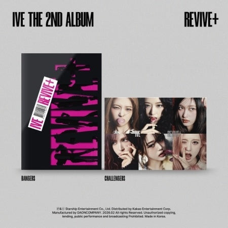 IVE 2nd Album – REVIVE+ (SET Ver.) 2CD | KPOPINDIAMERCH