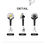 Thumbnail: G-DRAGON OFFICIAL LIGHT STICK KEYRING