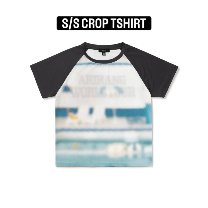 BTS ARIRANG MERCH — S/S CROP T-SHIRT