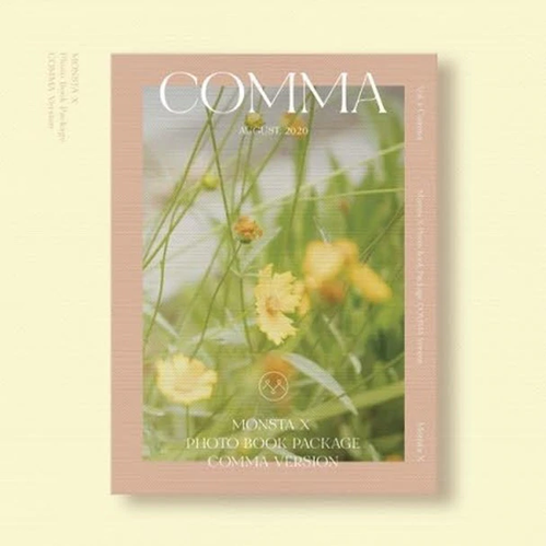 MONSTA X - 2020 Photobook [Xiesta, Comma] | KPOPINDIAMERCH