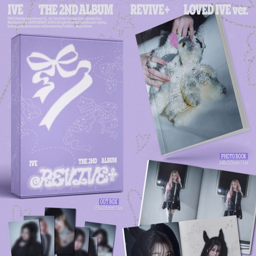 LOVED IVE] IVE 2nd Album – REVIVE+ CD 💖 | KPOPINDIAMERCH