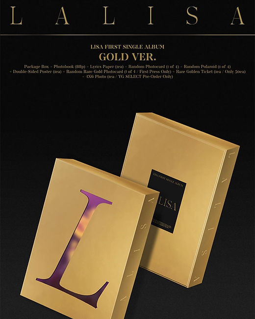 LISA First Single Album - LALISA | KPOPINDIAMERCH