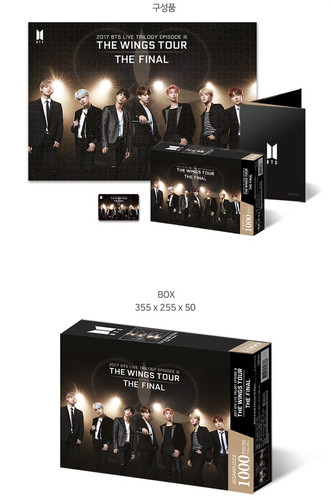 BTS - World Tour Poster Jigsaw Puzzle [Wings, Love Yourself, Speak