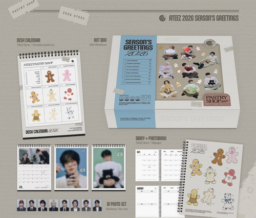 🔥 ATEEZ – 2026 SEASON'S GREETINGS 🔥 | KPOPINDIAMERCH