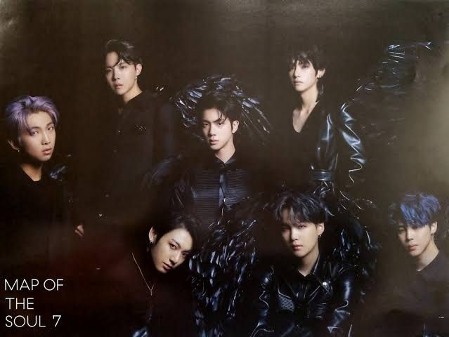 Bts mots7 black swan poster