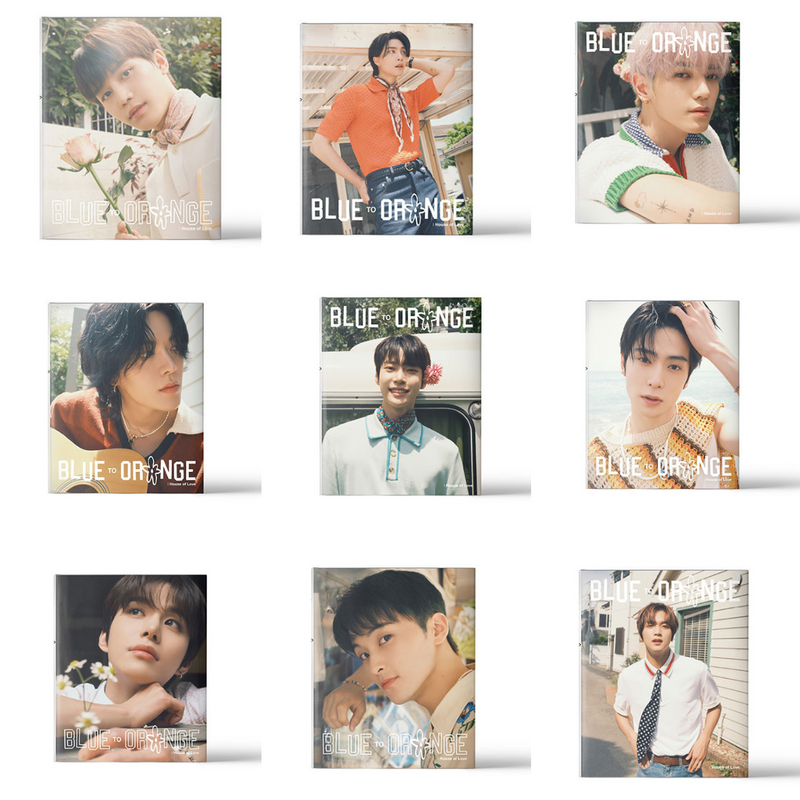 NCT 127 Blue to Orange : House of love photobook (random version) 