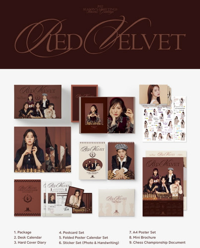 K-POP・アジア Red Velvet 2022 Season's Greetings Red velvet season's greetings 2022 | KPOPINDIAMERCH