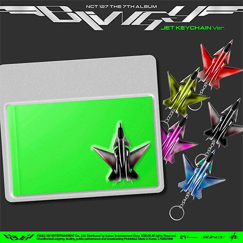 NCT 127 – 7th Album ‘BLINGY’ (JET Keychain Ver. - Random) 
