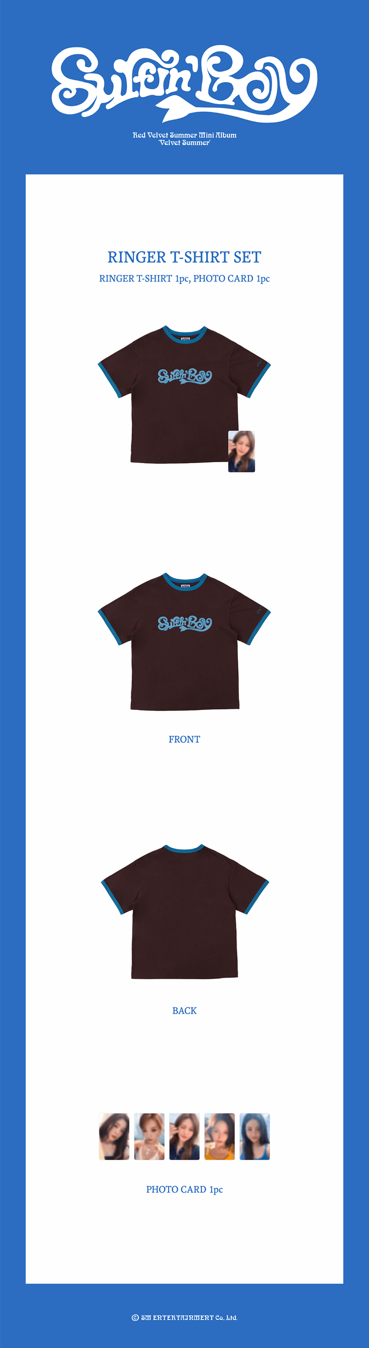 Thumbnail: Red Velvet
RINGER T-SHIRT SET
