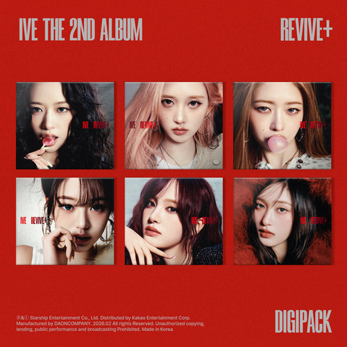 新品未開封 IVE REVIVE+ 3形態セット アルバム CD 30枚セット Digipack][SET] IVE 2nd Album – REVIVE+ (SET Ver.) | KPOPINDIAMERCH