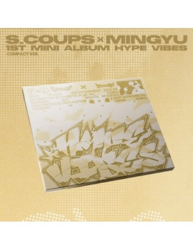 S.COUPS x MINGYU 1st Mini Album - HYPE VIBES (COMPACT Ver.) CD