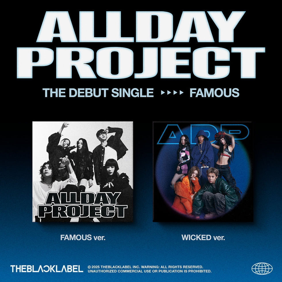 ALLDAY PROJECT Debut Single Album - FAMOUS (Random Ver.)