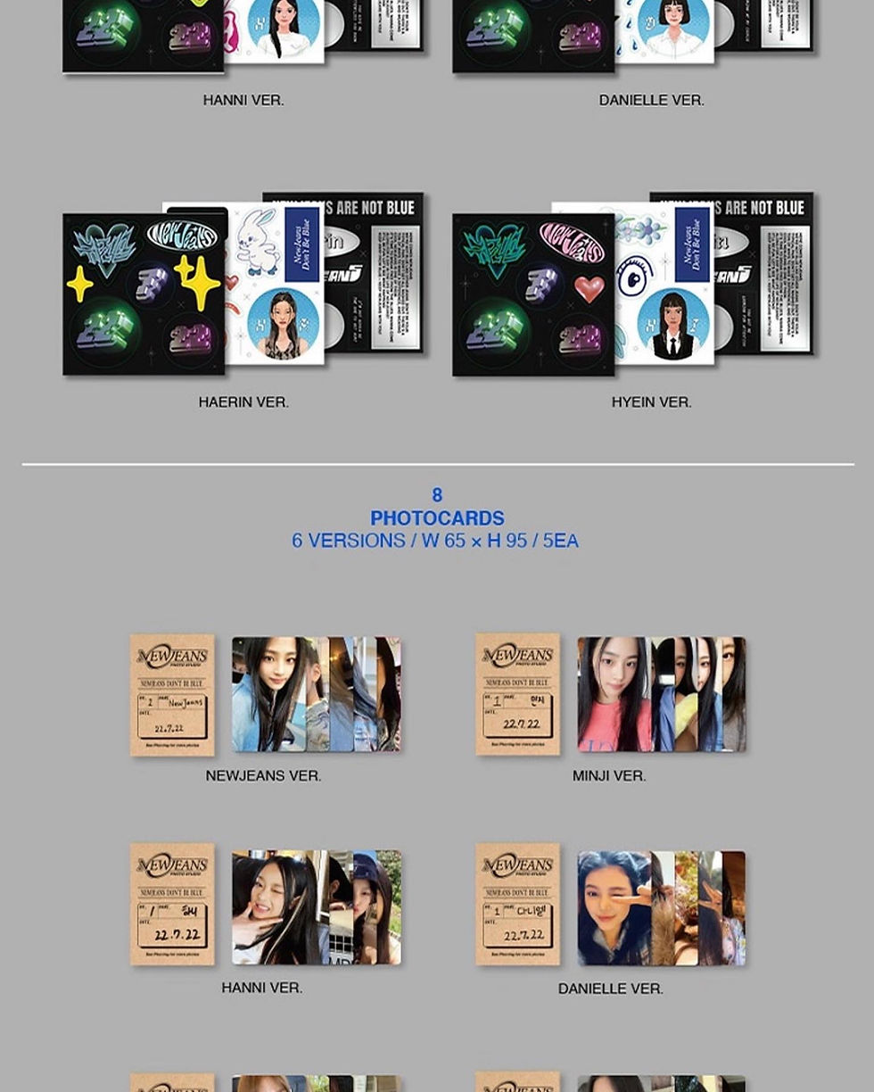 Thumbnail: NewJeans 1st EP Album - New Jeans [Random Bluebook Ver.]