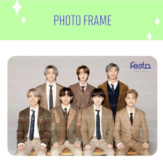 BTS - Festa Photo Frame