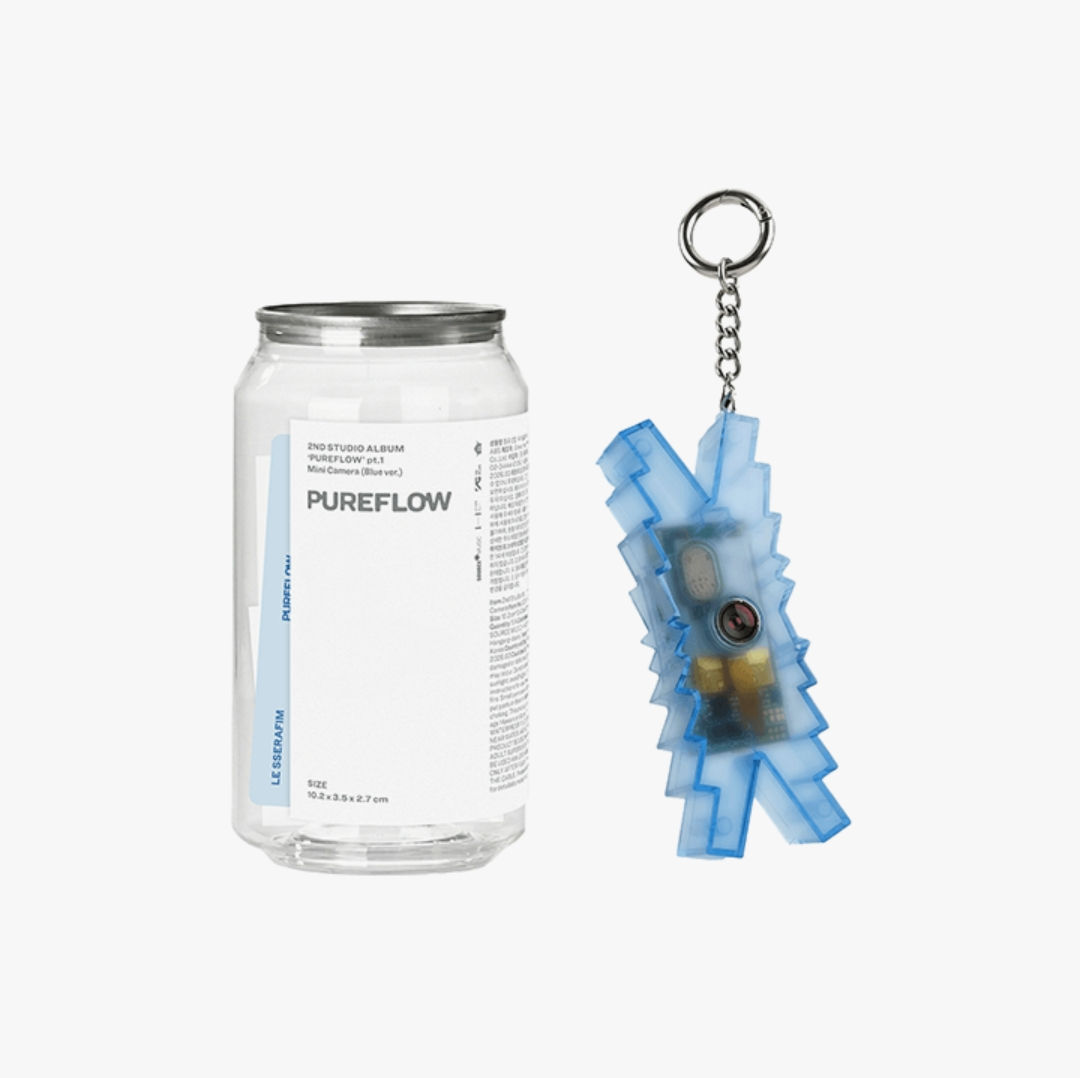 LE SSERAFIM 2nd Studio Album 'PUREFLOW' Pt.1 MINI CAMERA (OPTION VER.)