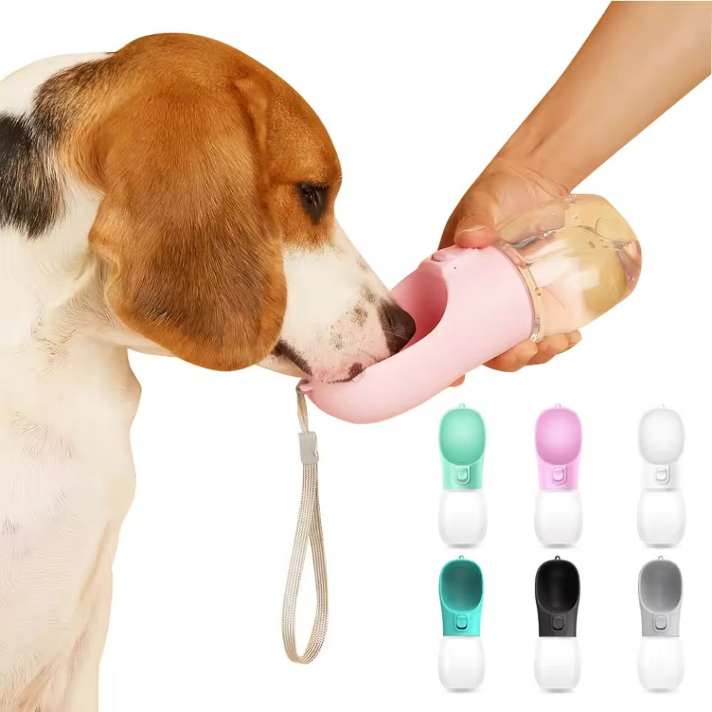 300ml Dog Water Bottle For Small Large Dogs Cat Portable Puppy Cup Outdoor Trave