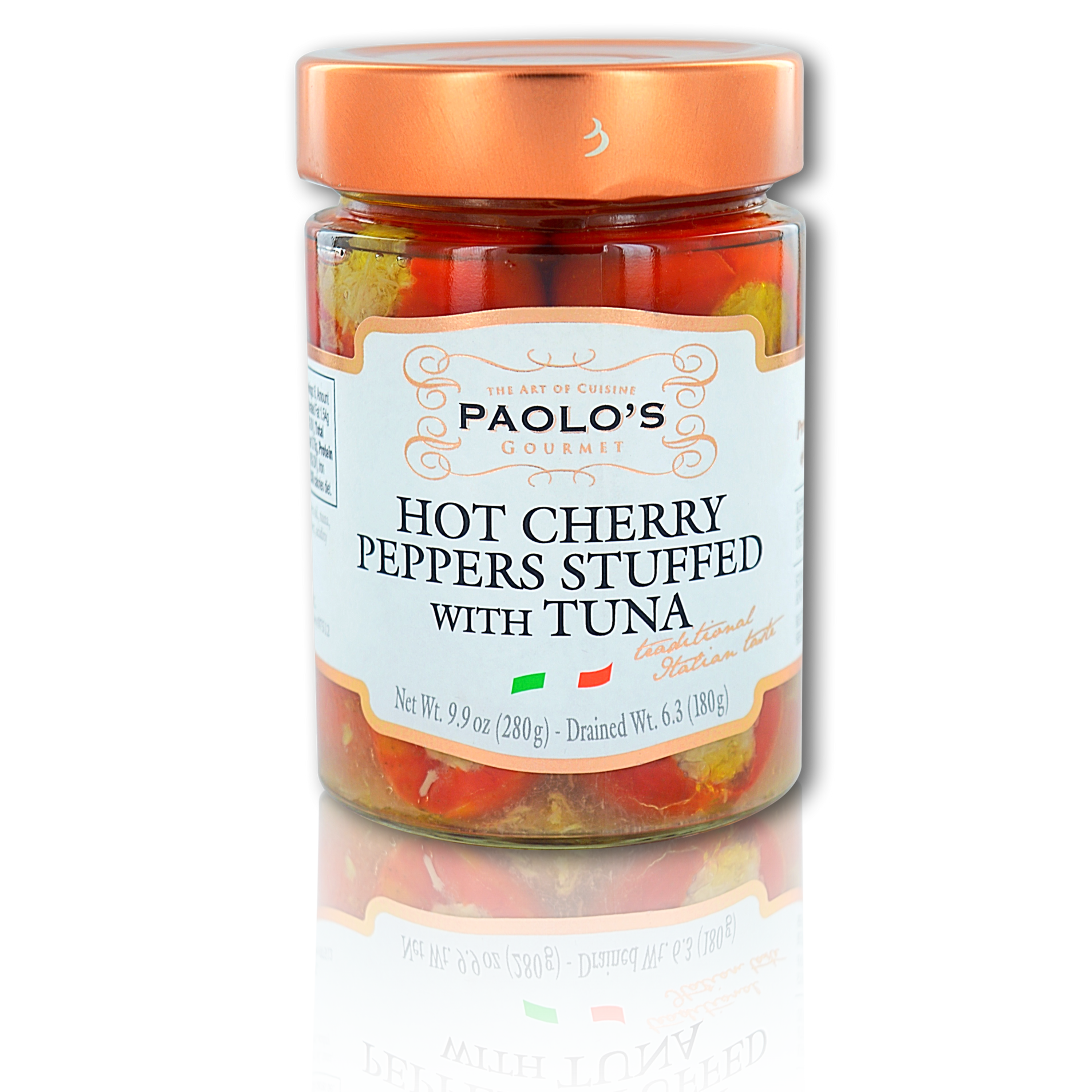 PEPPERS HOT STUFFED W/TUNA  PK/SZ:  6/10.6 OZ