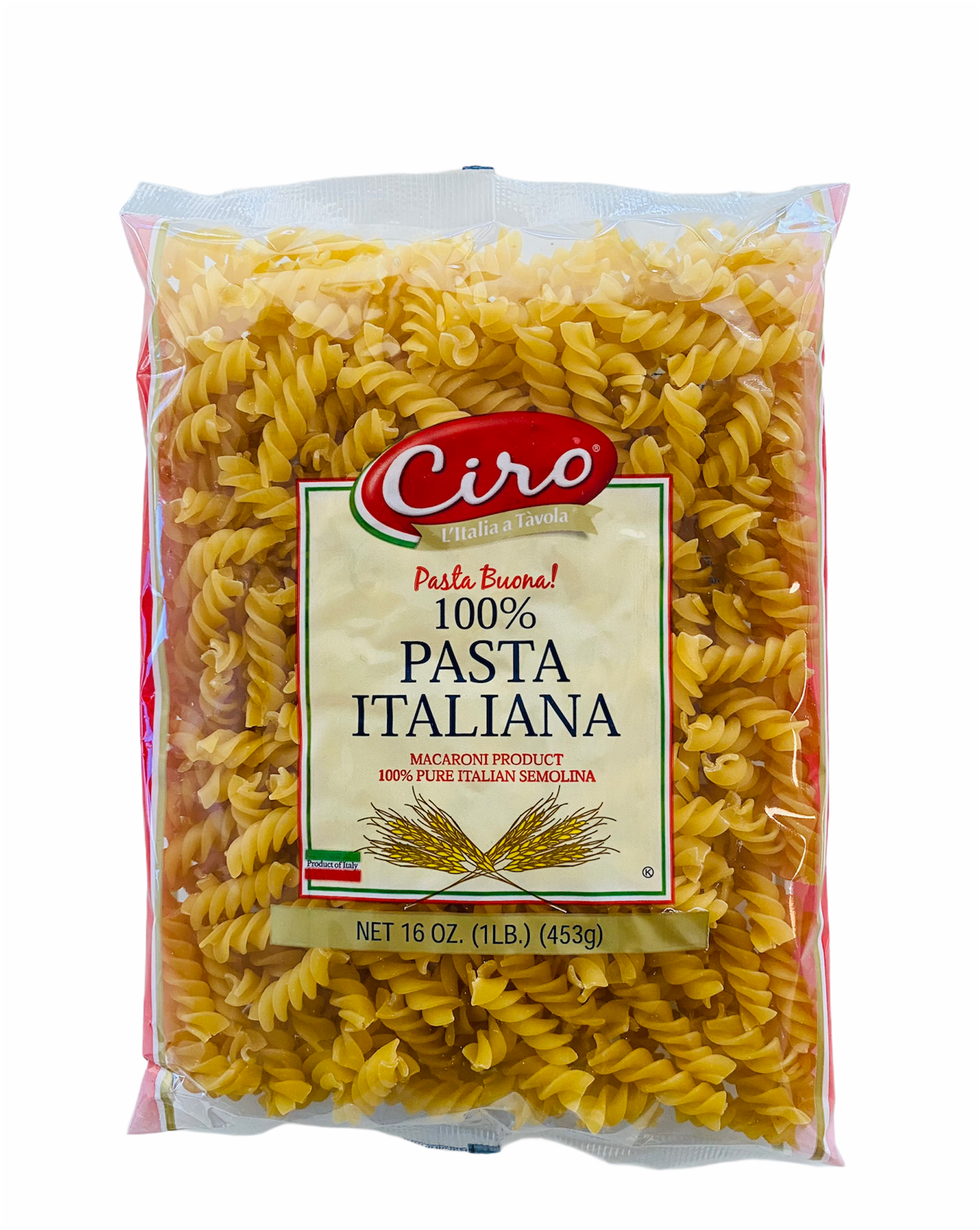 FUSILLI #34  CIRO PK/SZ:  20/1 lbs