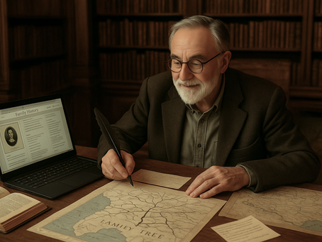 family genealogy research photo