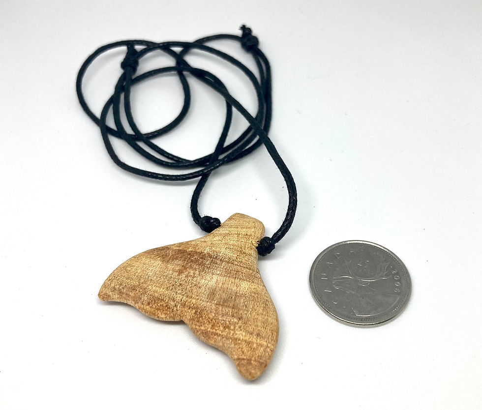 whaletail palo santo Necklace